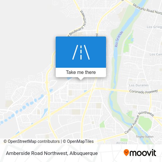 Mapa de Amberside Road Northwest