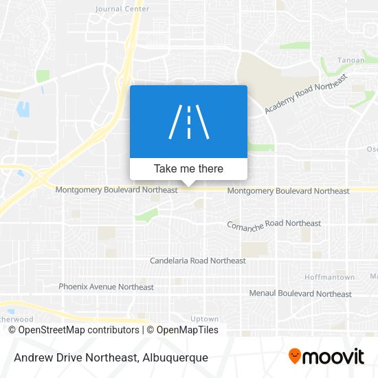 Andrew Drive Northeast map