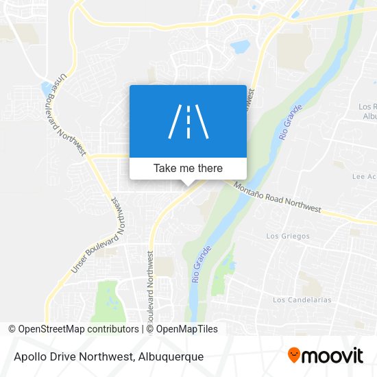 Apollo Drive Northwest map