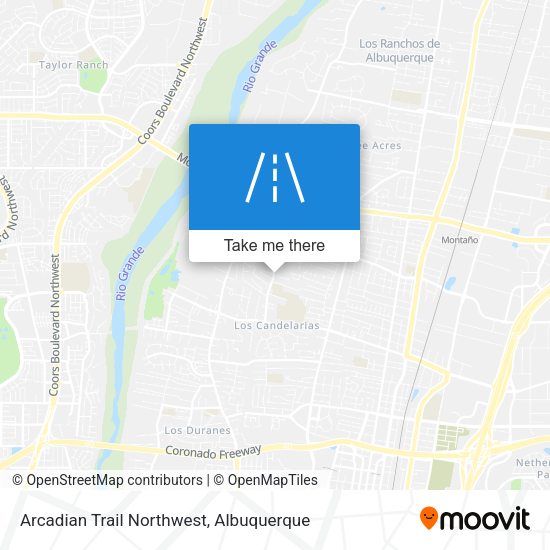Mapa de Arcadian Trail Northwest