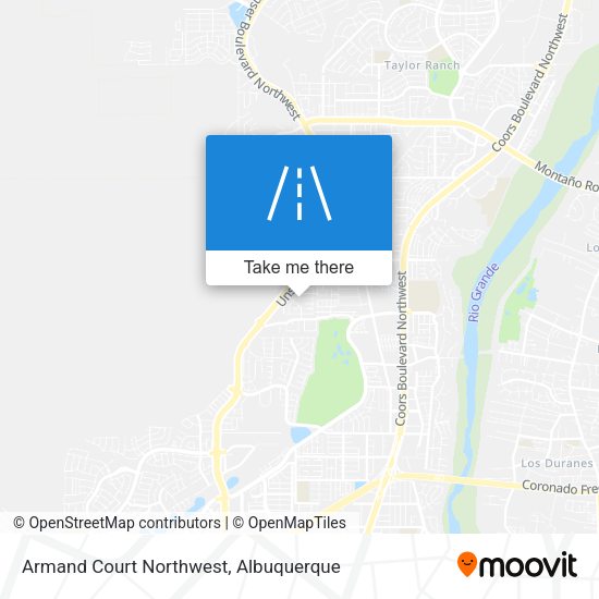 Mapa de Armand Court Northwest