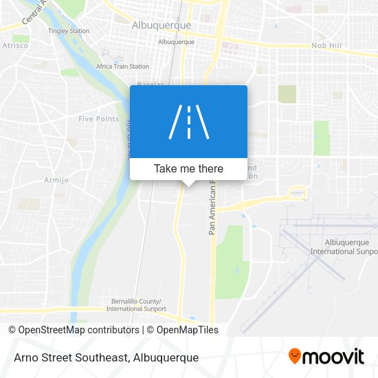 Mapa de Arno Street Southeast