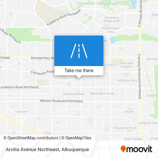 Arvilla Avenue Northeast map