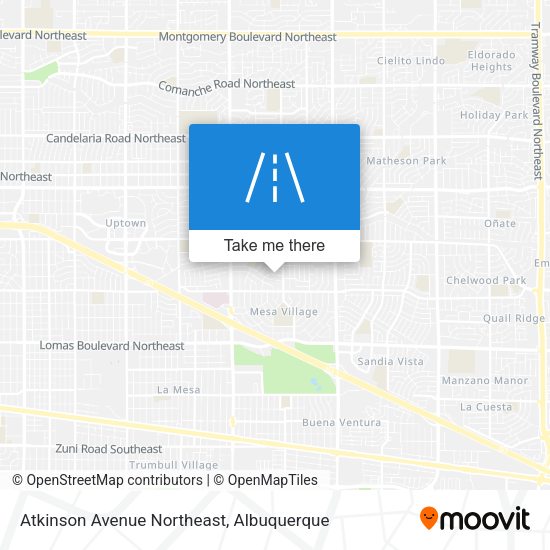 Atkinson Avenue Northeast map
