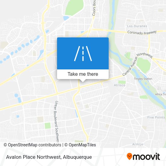 Avalon Place Northwest map