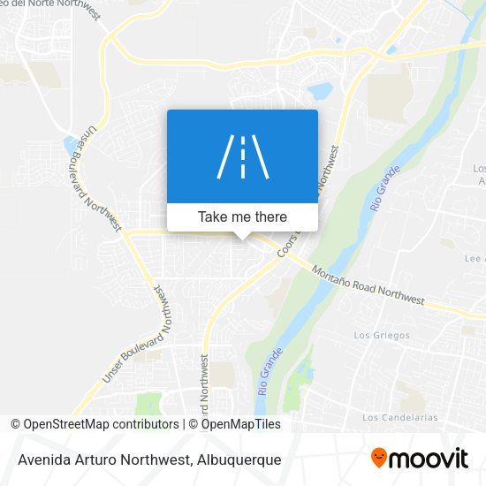 Avenida Arturo Northwest map