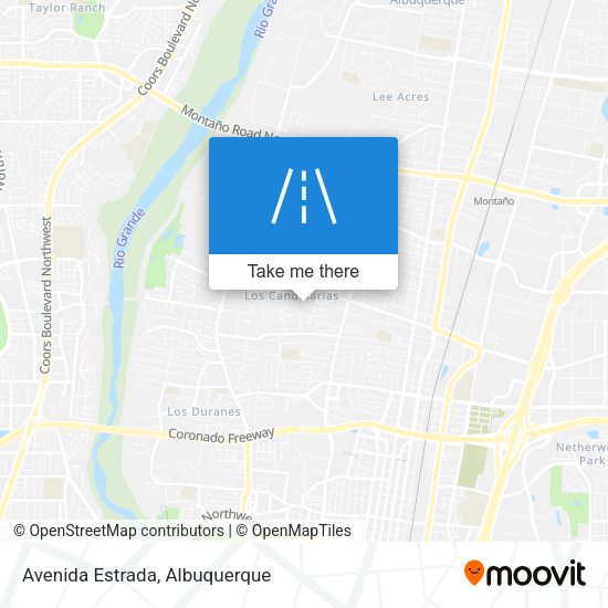 Mapa de Avenida Estrada
