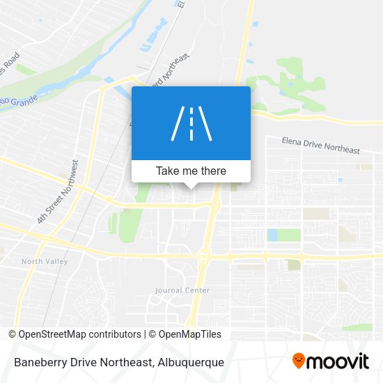 Baneberry Drive Northeast map