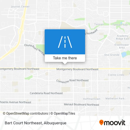 Mapa de Bart Court Northeast