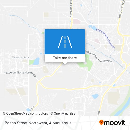 Basha Street Northwest map