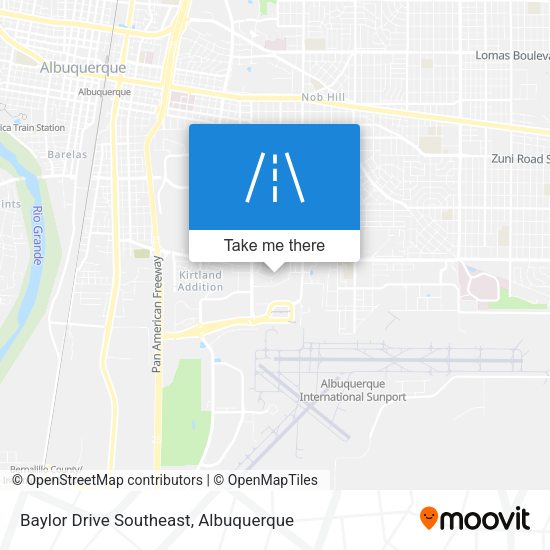 Mapa de Baylor Drive Southeast