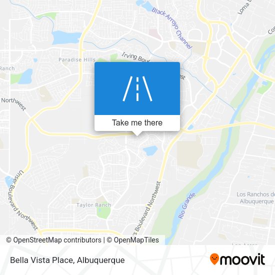Bella Vista Place map