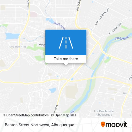 Mapa de Benton Street Northwest