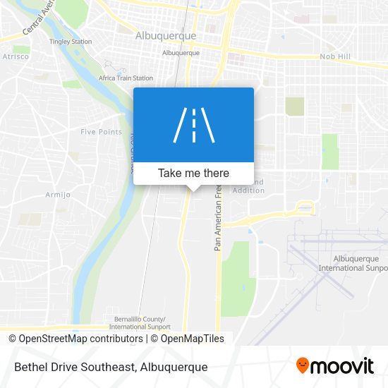 Mapa de Bethel Drive Southeast