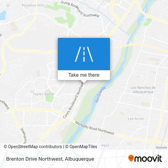 Brenton Drive Northwest map