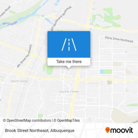 Brook Street Northeast map