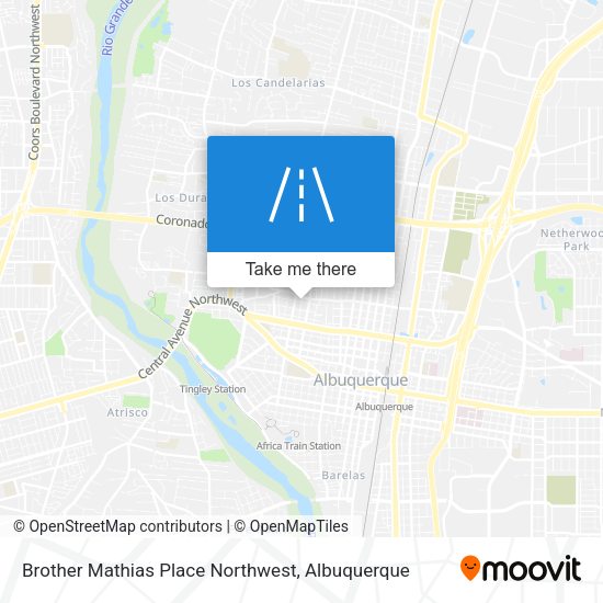 Brother Mathias Place Northwest map