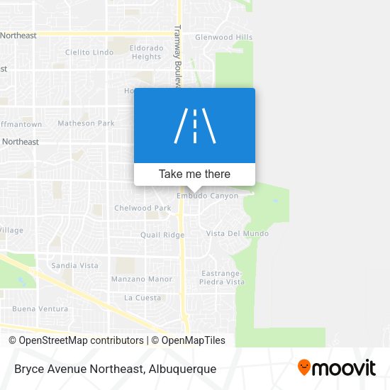Mapa de Bryce Avenue Northeast