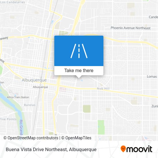 Mapa de Buena Vista Drive Northeast