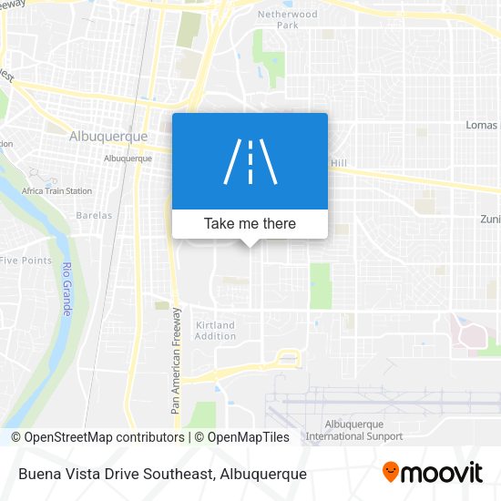 Buena Vista Drive Southeast map