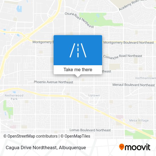 Mapa de Cagua Drive Nordtheast