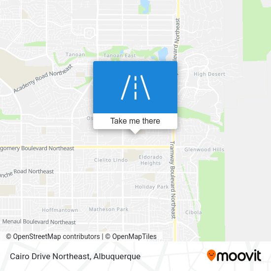 Mapa de Cairo Drive Northeast