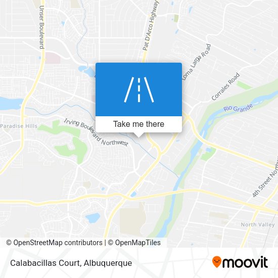Calabacillas Court map