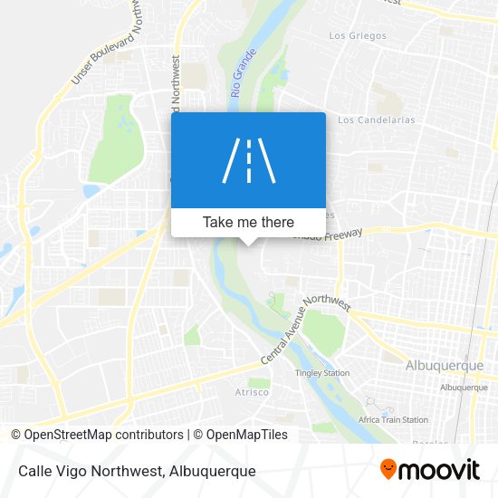 Mapa de Calle Vigo Northwest
