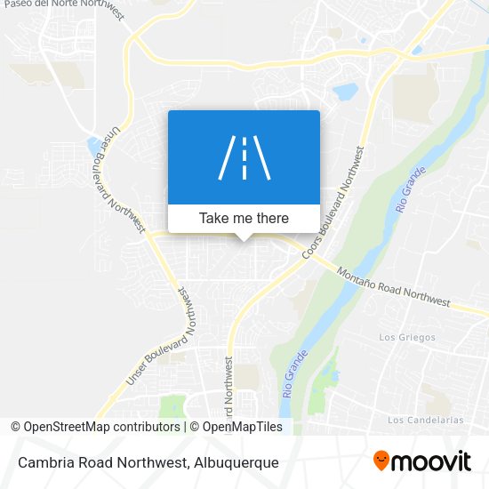 Mapa de Cambria Road Northwest