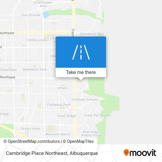 Cambridge Place Northeast map