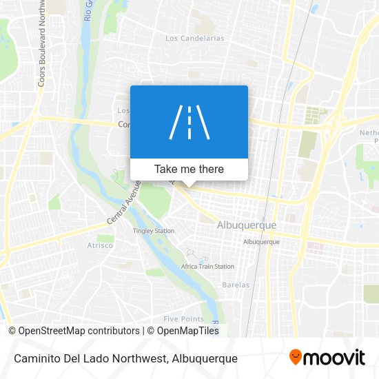 Mapa de Caminito Del Lado Northwest