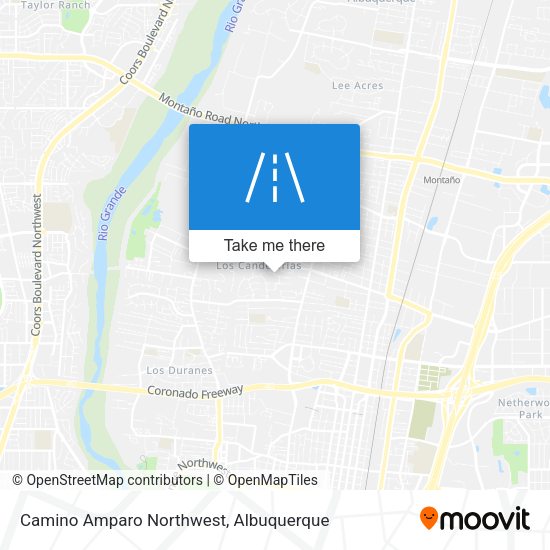 Mapa de Camino Amparo Northwest