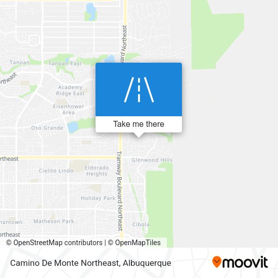 Mapa de Camino De Monte Northeast