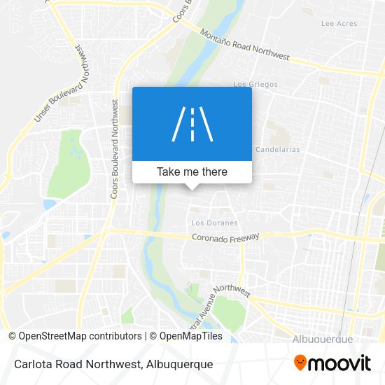 Mapa de Carlota Road Northwest