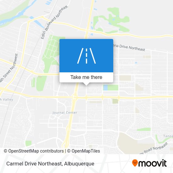 Mapa de Carmel Drive Northeast