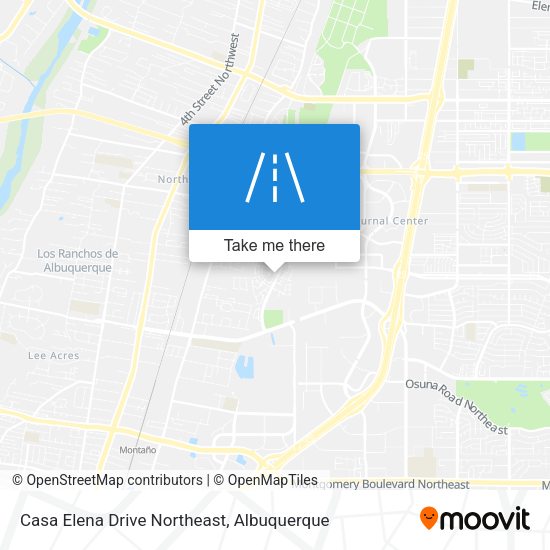 Mapa de Casa Elena Drive Northeast