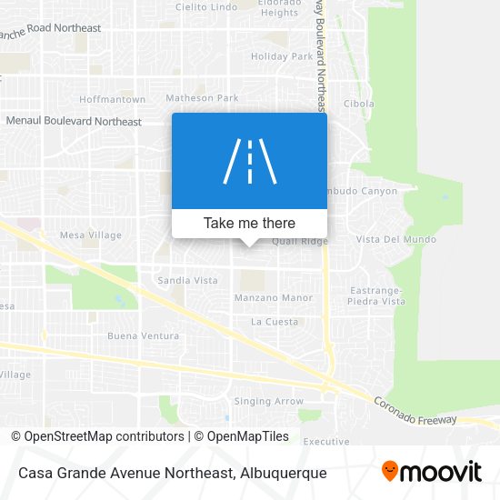 Mapa de Casa Grande Avenue Northeast