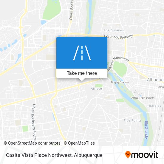 Mapa de Casita Vista Place Northwest