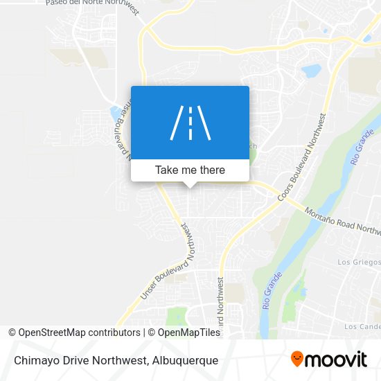 Mapa de Chimayo Drive Northwest
