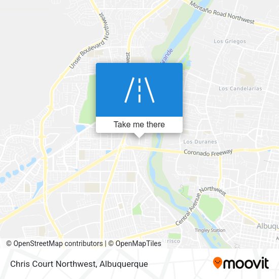 Mapa de Chris Court Northwest