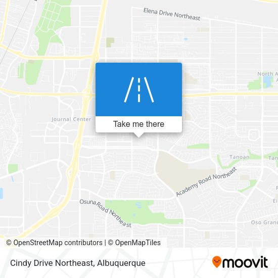 Mapa de Cindy Drive Northeast