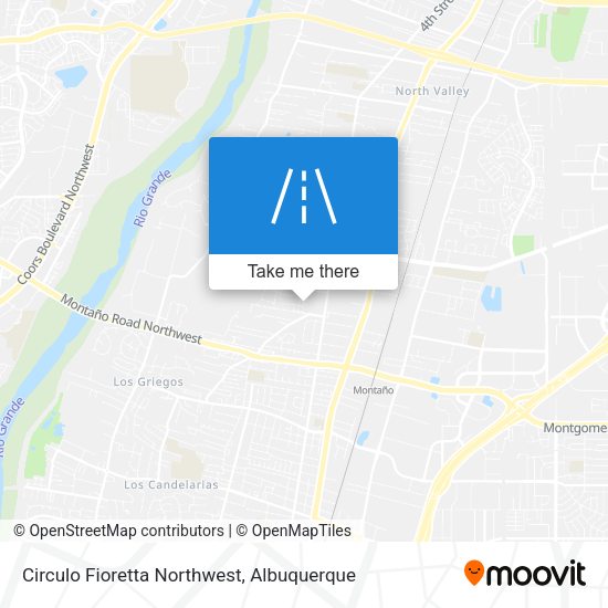 Mapa de Circulo Fioretta Northwest