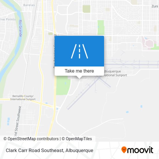 Mapa de Clark Carr Road Southeast