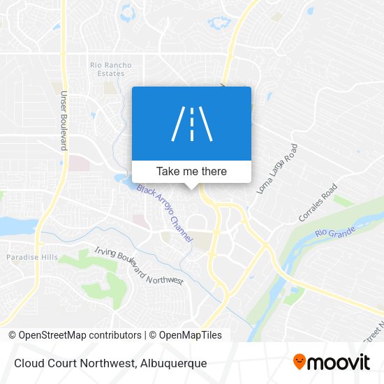 Mapa de Cloud Court Northwest