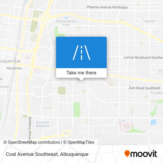 Coal Avenue Southeast map