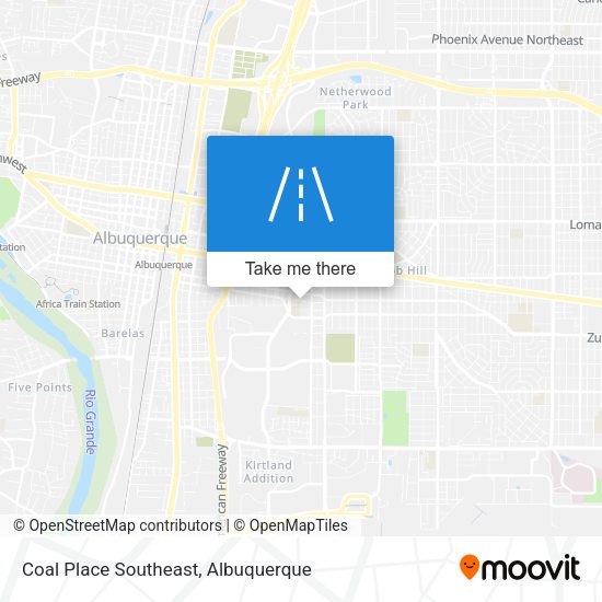 Coal Place Southeast map