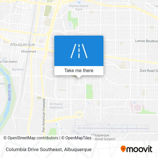 Columbia Drive Southeast map