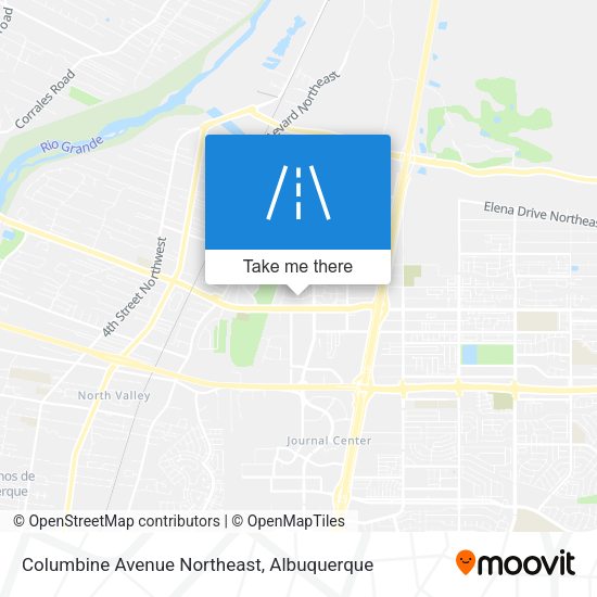 Mapa de Columbine Avenue Northeast
