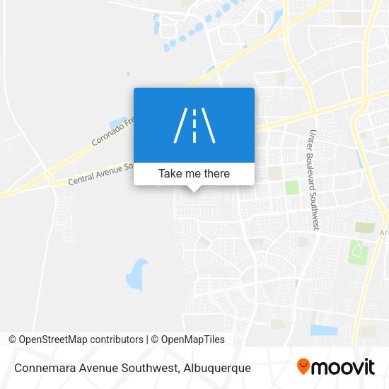 Mapa de Connemara Avenue Southwest