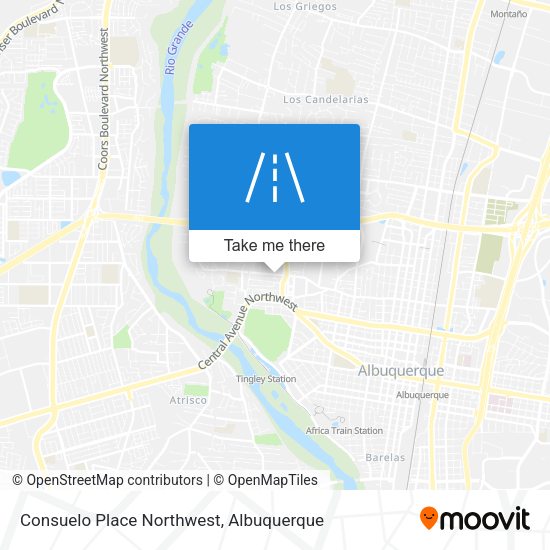 Mapa de Consuelo Place Northwest